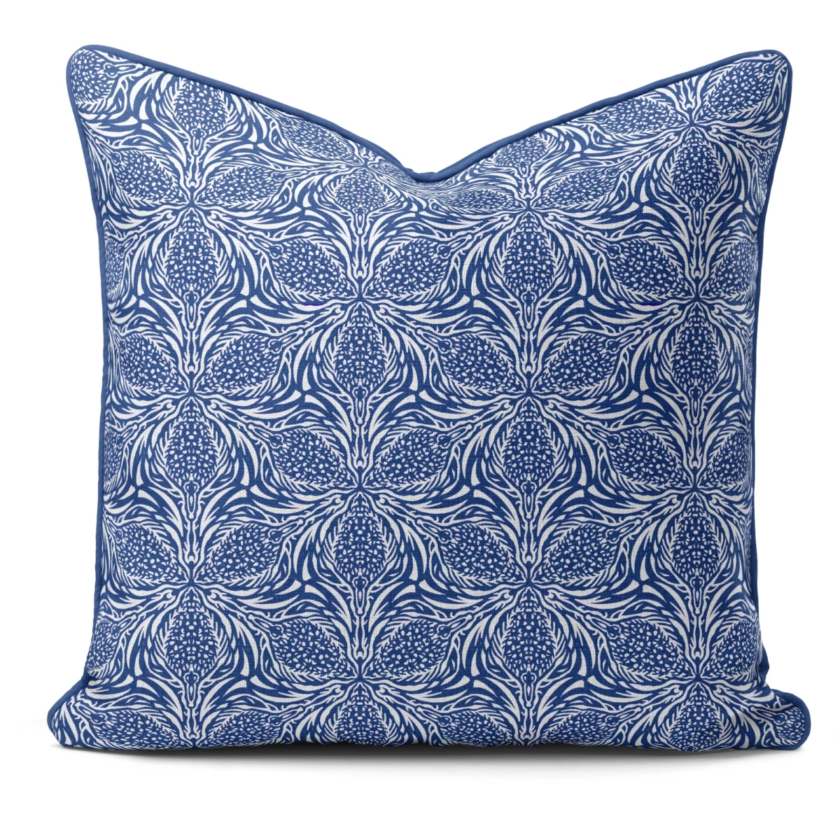 Hand-printed Cushion- Thistle - Image 3