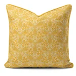 Hand-printed Cushion- Thistle