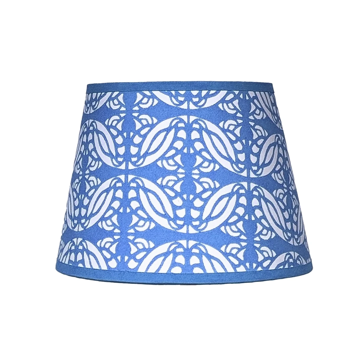 Hand-printed Lampshade- Persian Love Birds - Image 1