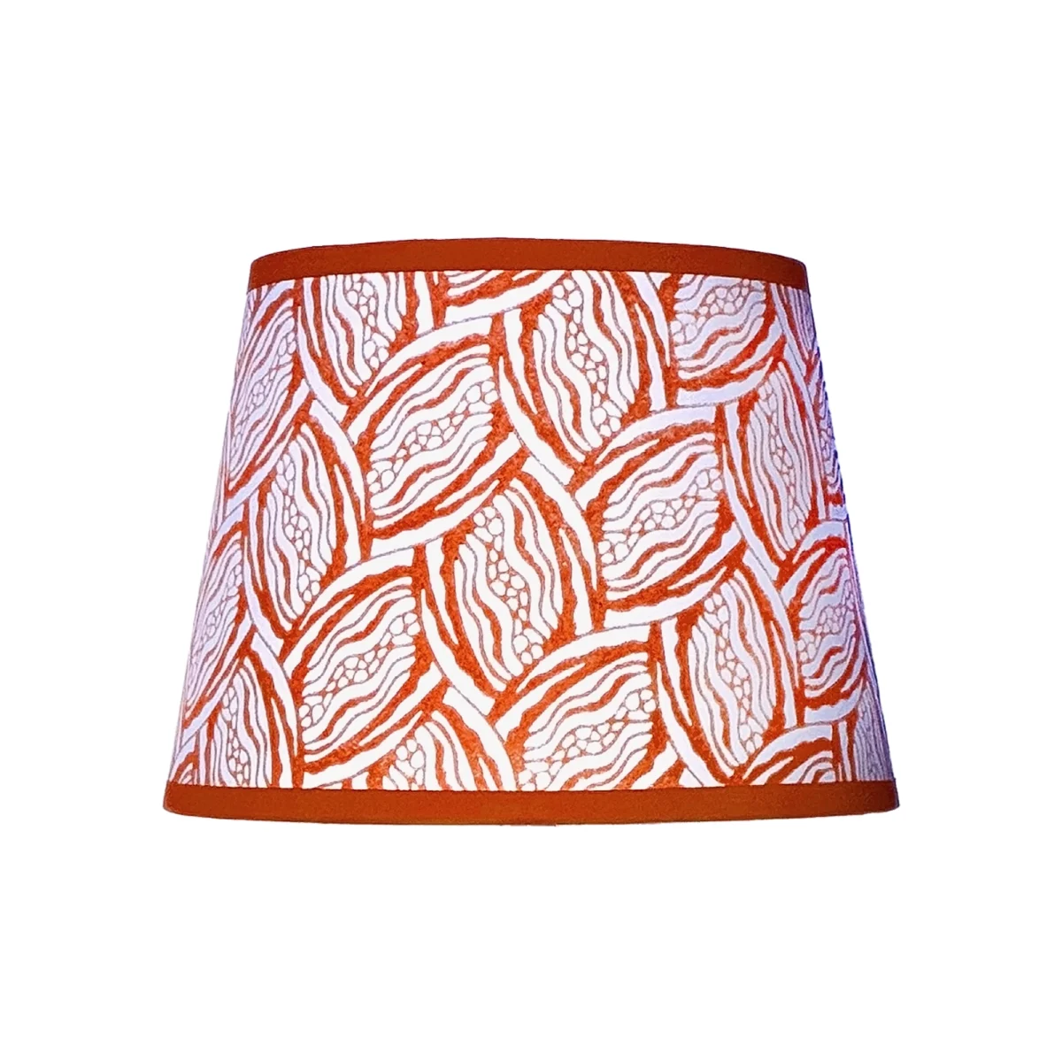 Hand-printed Lampshade- Seed Pod - Image 2