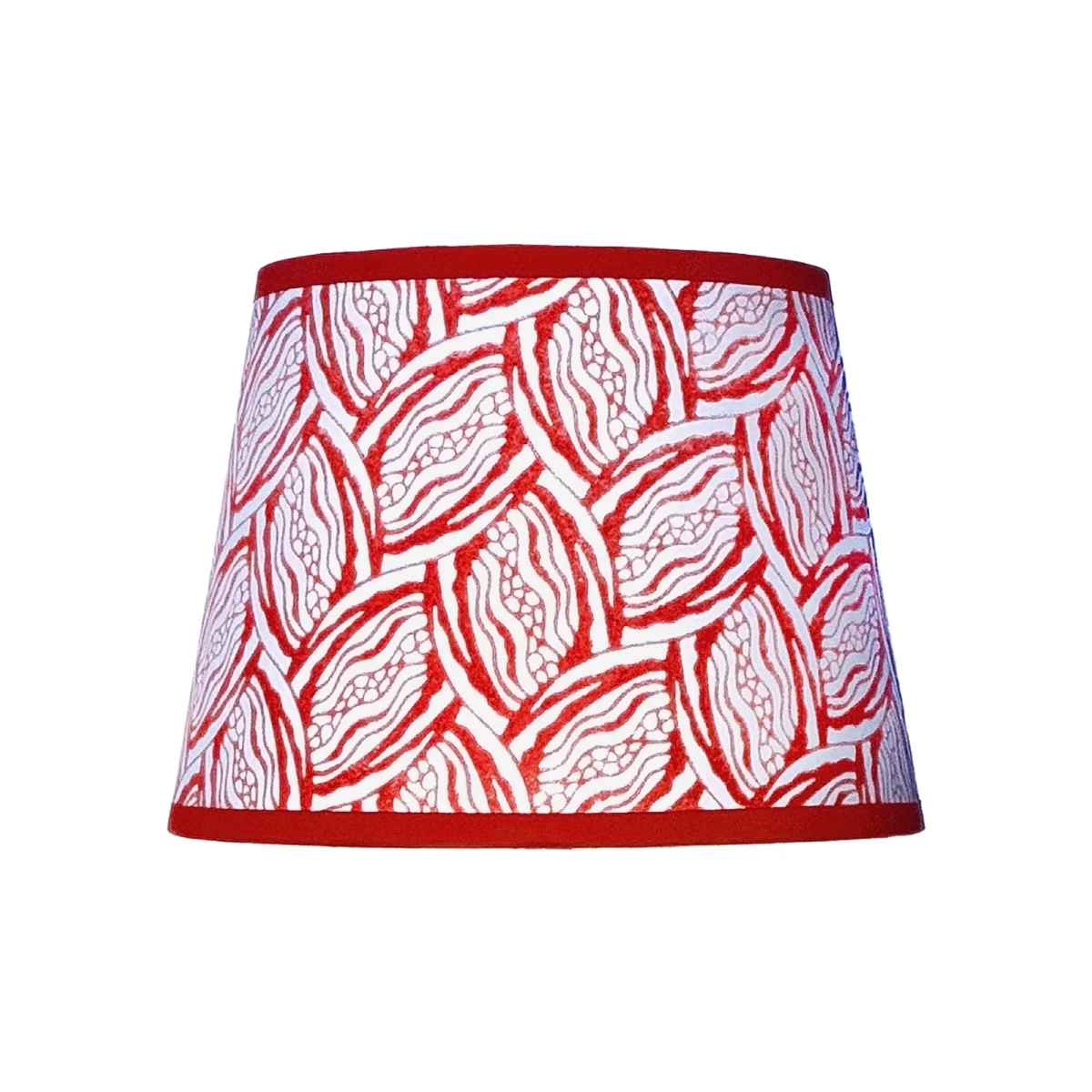 Hand-printed Lampshade- Seed Pod - Image 4