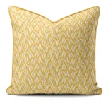 Hand-printed Cushion-Rustling Willow Leaves
