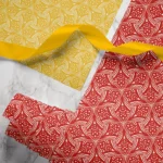 Hand-printed Gift Wrap-Evening Lavender - Image 2