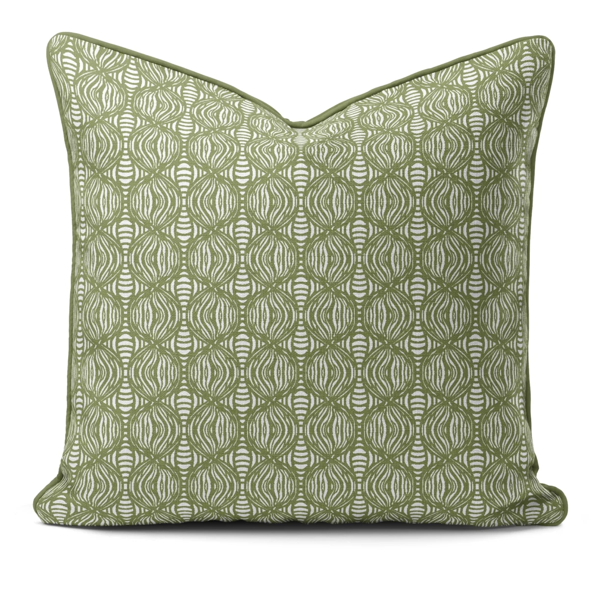 Hand-printed Cushion- Shimmering Pearls - Image 4