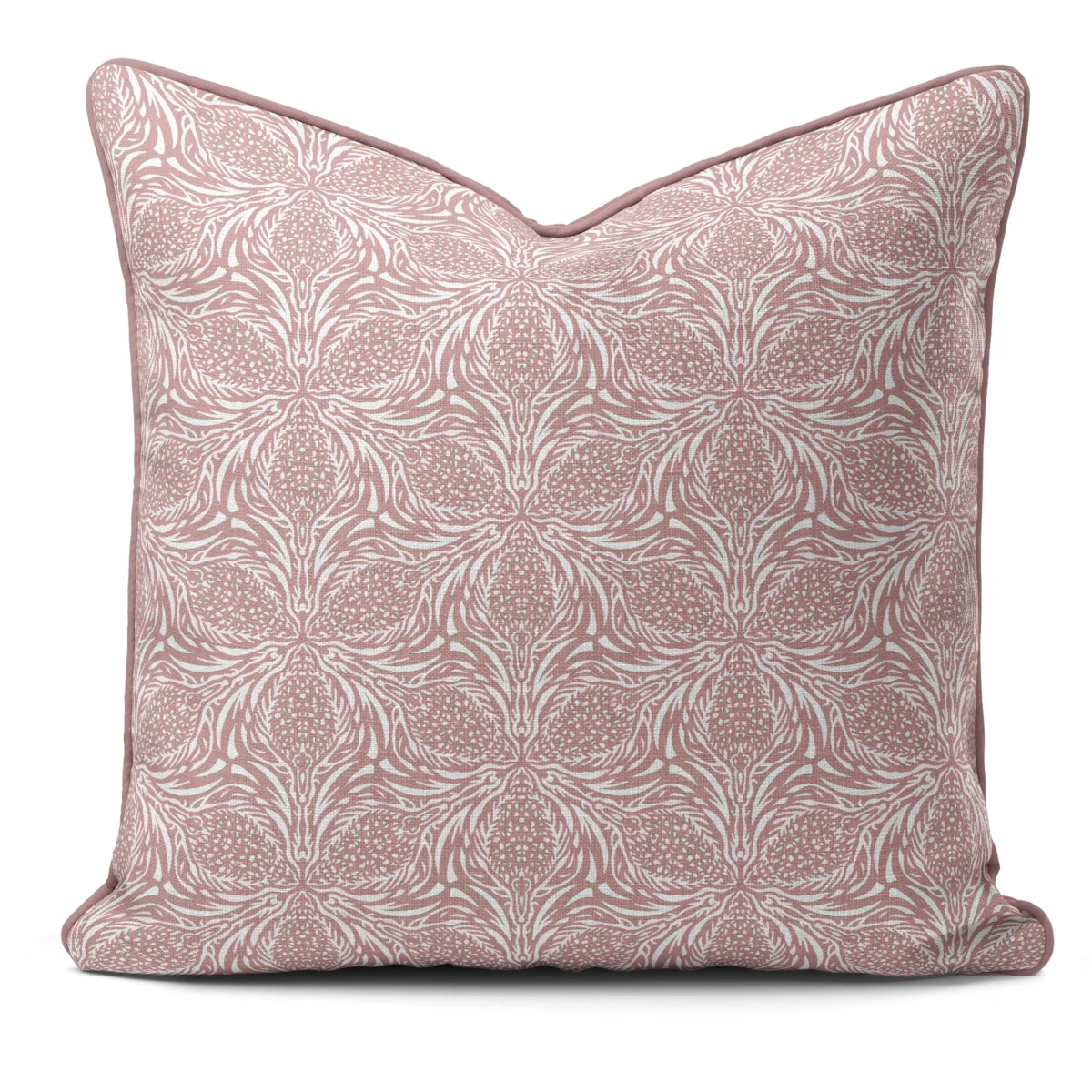 Hand-printed Cushion- Thistle - Image 2