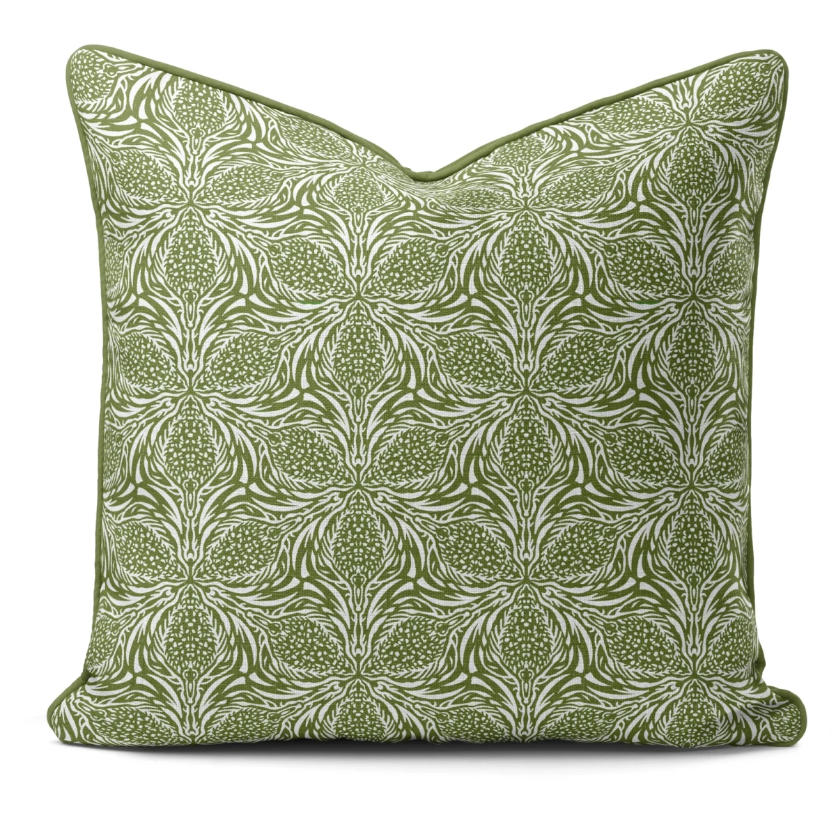 Hand-printed Cushion- Thistle - Image 4