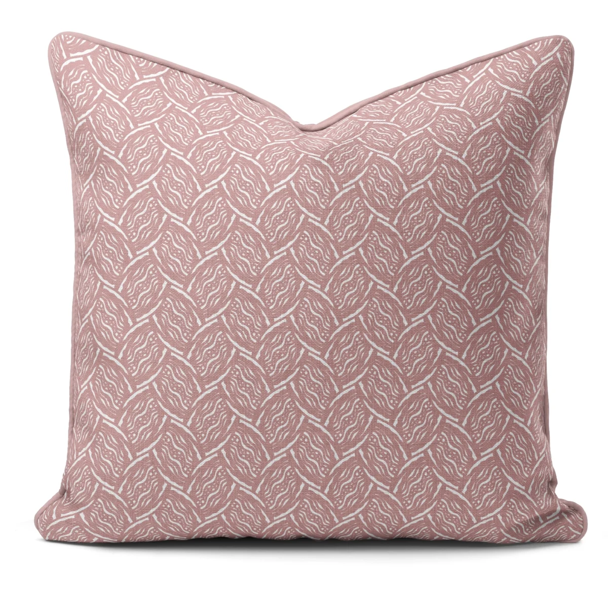 Hand-printed Cushion- Seed Pod - Image 1