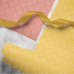 Hand-printed Gift Wrap- Cottage Leaves - Image 3