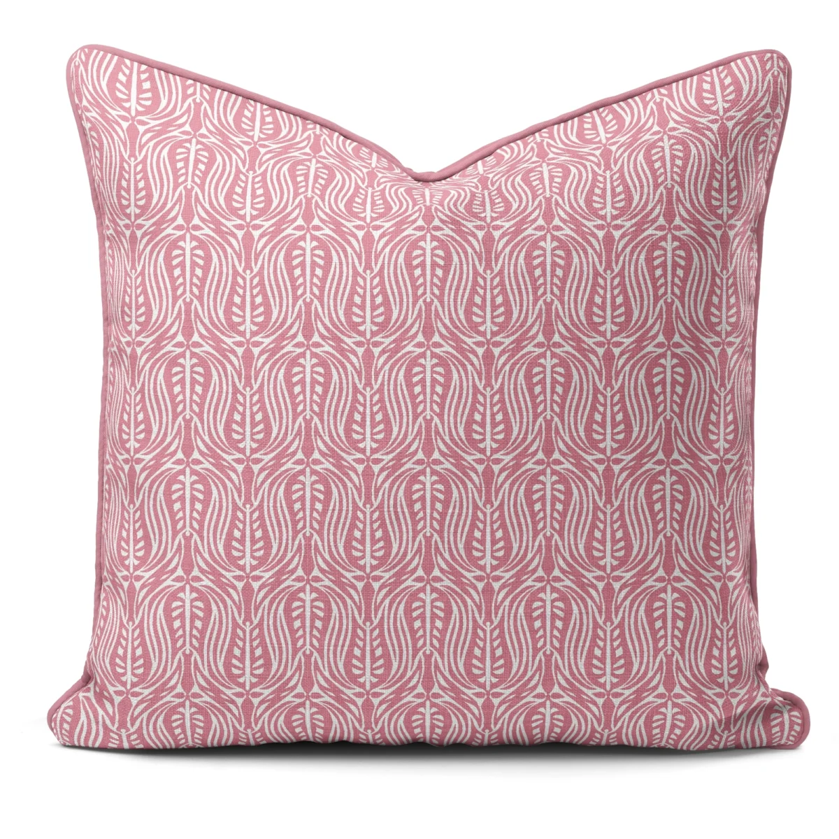 Hand-printed Cushion- Wild Tulip - Image 2