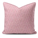 Hand-printed Cushion- Wild Tulip - Image 2