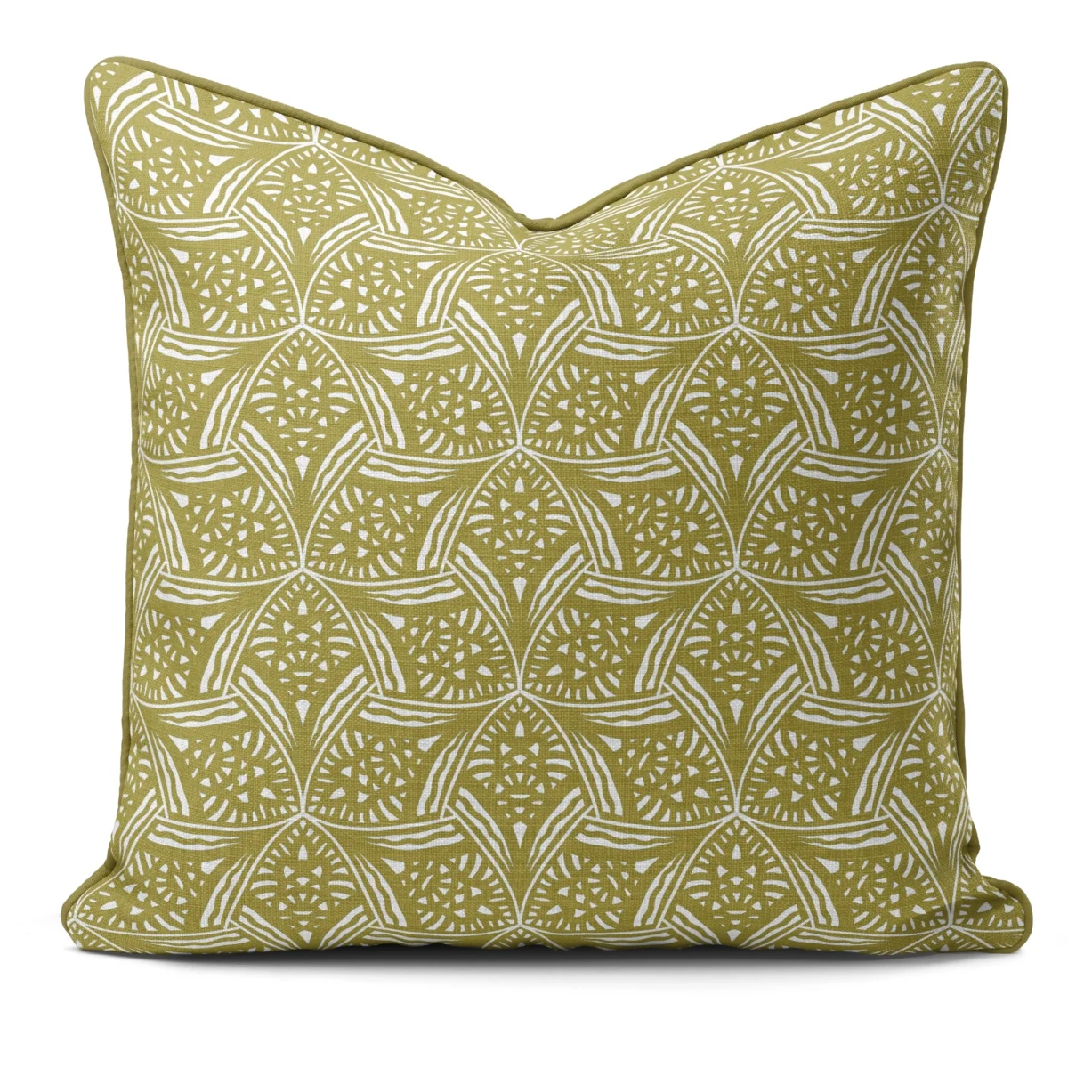 Hand-printed Cushion-Evening Lavendar - Image 2
