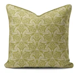 Hand-printed Cushion-Evening Lavendar - Image 2