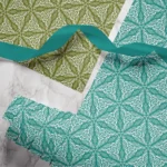 Hand-printed Gift Wrap- Persian Lily - Image 2