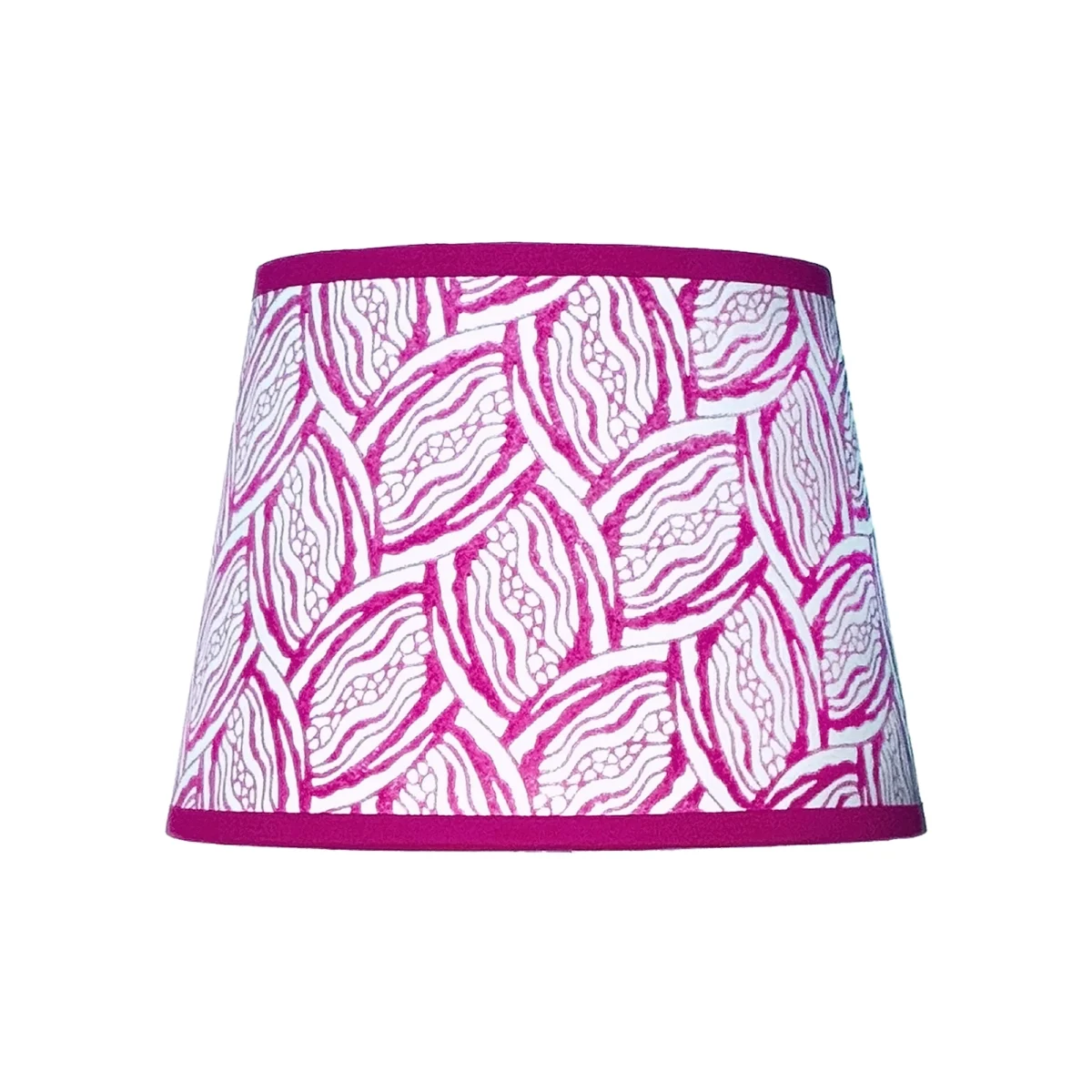 Hand-printed Lampshade- Seed Pod - Image 1