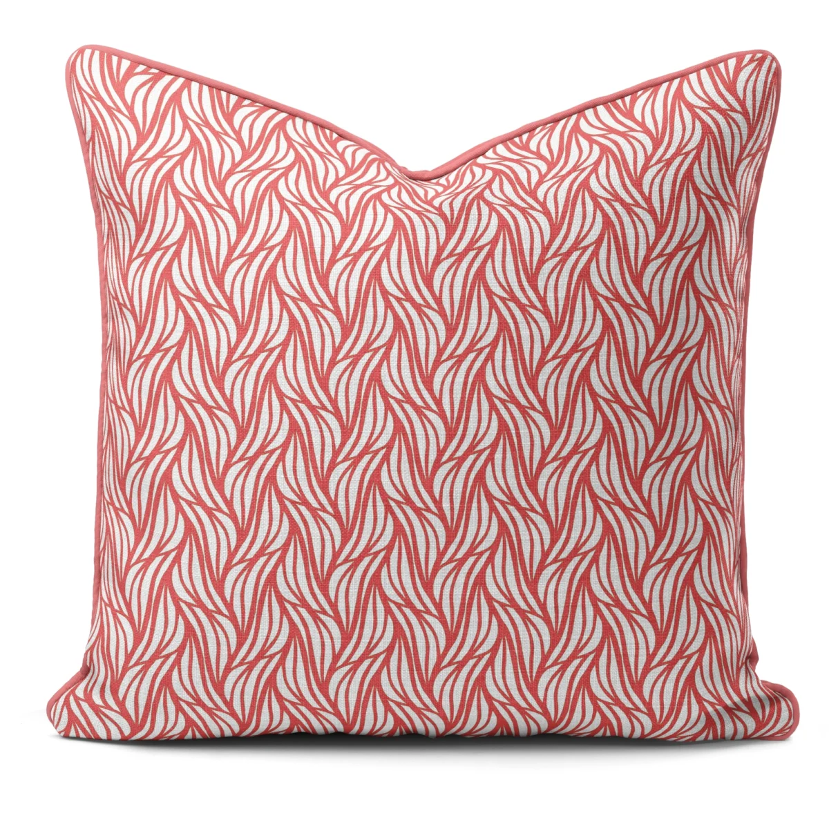 Hand-printed Cushion-Rustling Willow Leaves - Image 4