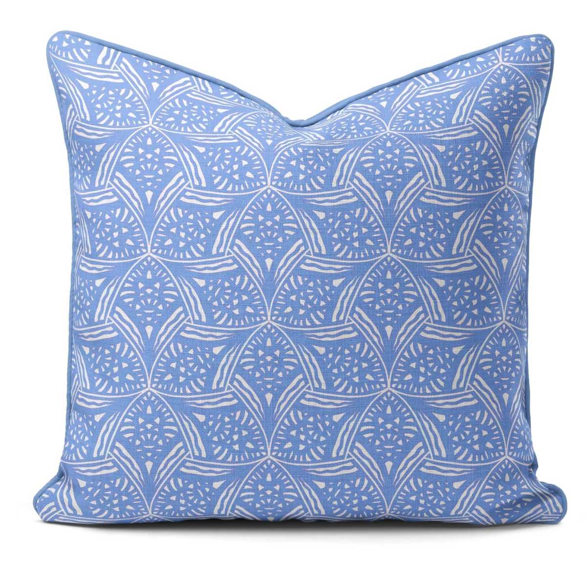 Hand-printed Cushion-Evening Lavendar - Image 1