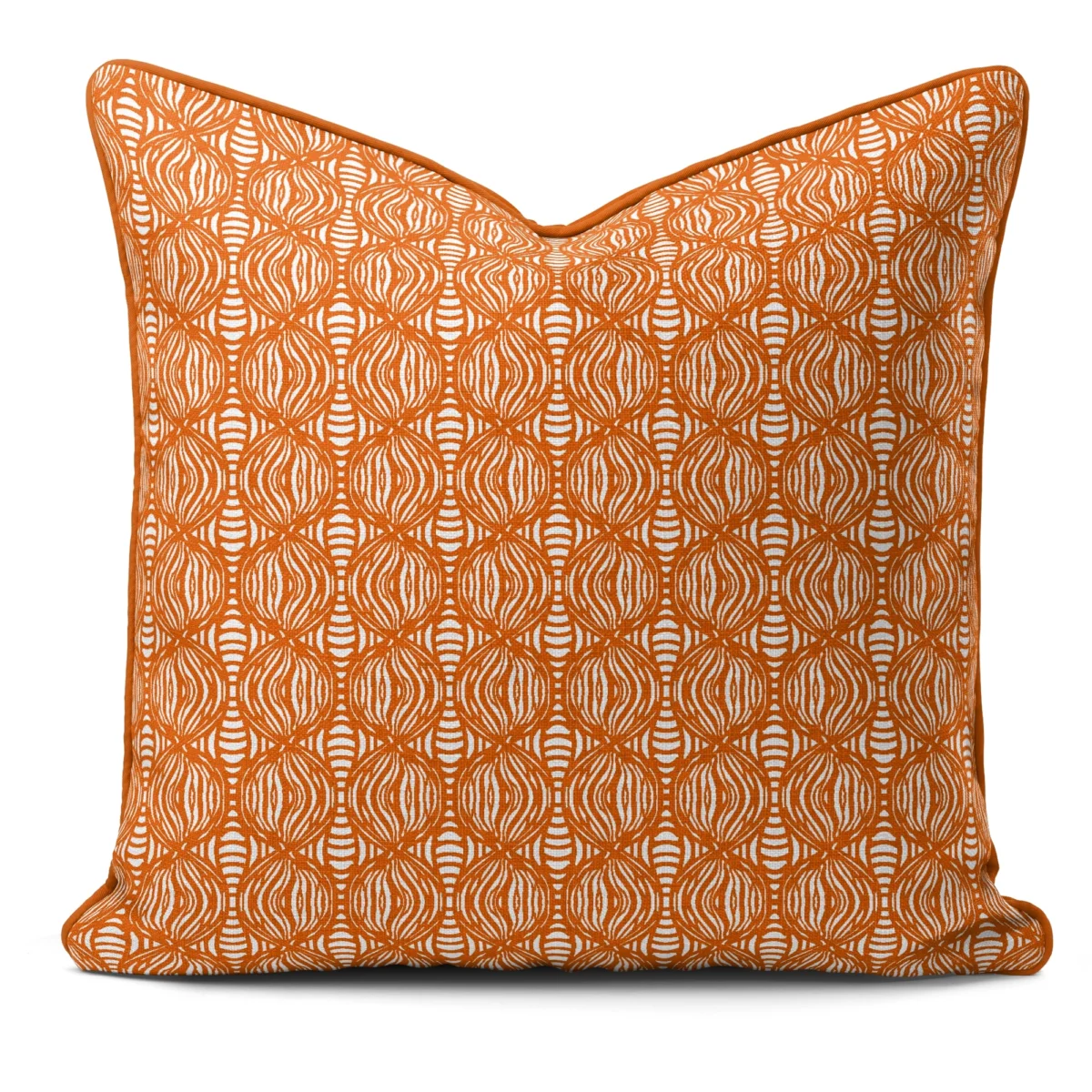 Hand-printed Cushion- Shimmering Pearls - Image 2