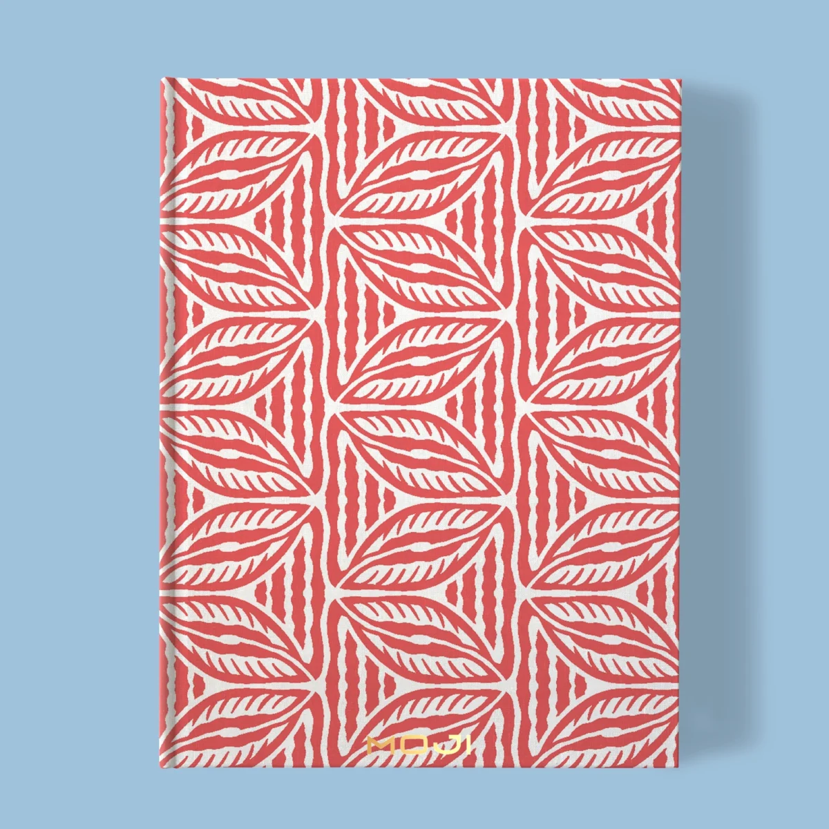 Hand-Printed Notebook- Cottage Leaves - Image 3