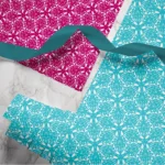 Hand-printed Gift Wrap- Flower Meadow - Image 3