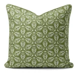 Hand-printed Cushion- Petal