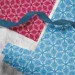 Hand-printed Gift Wrap- Flower Meadow