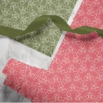 Hand-printed Gift Wrap- Thistle - Image 4