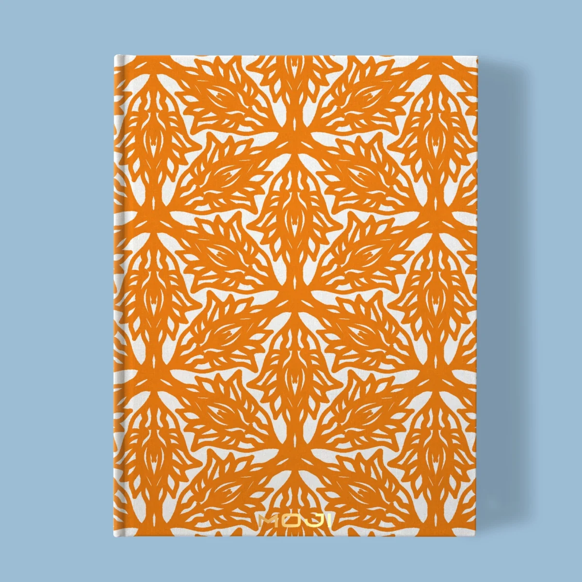 Hand-Printed Notebook- Flower Meadow - Image 1