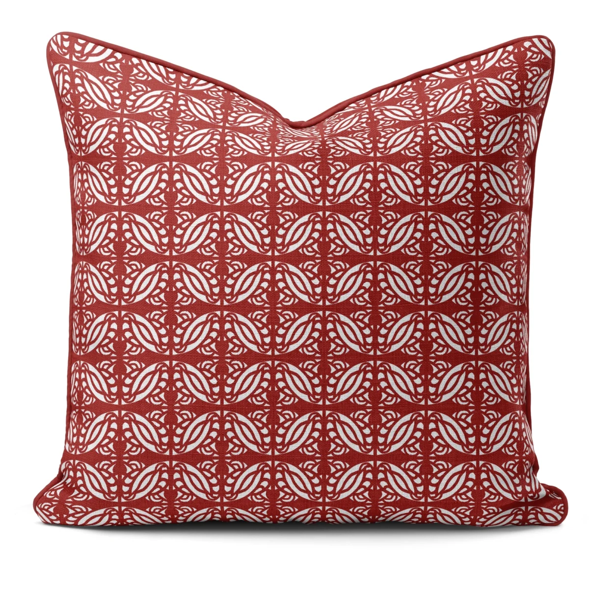 Hand-printed Cushion- Persian Love Birds - Image 2