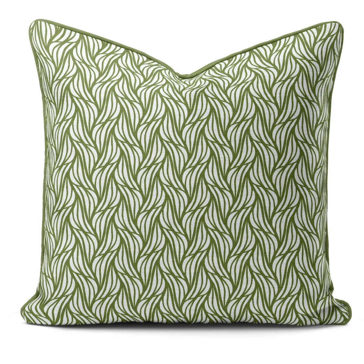 Hand-printed Cushion-Rustling Willow Leaves - Image 2