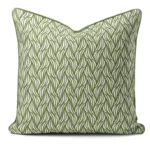 Hand-printed Cushion-Rustling Willow Leaves - Image 2