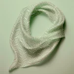 Hand-printed Silk Scarf- Seed Pod - Image 2