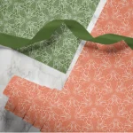 Hand-printed Gift Wrap- Thistle - Image 3