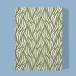Hand-Printed Notebook- Rustling Willow Leaves