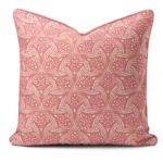 Hand-printed Cushion-Evening Lavendar - Image 4